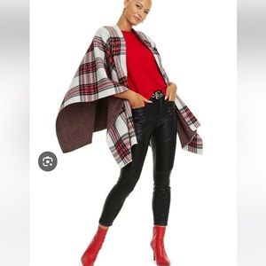 Charter Club 100% Cashmere
Plaid Holiday Shawl NEW